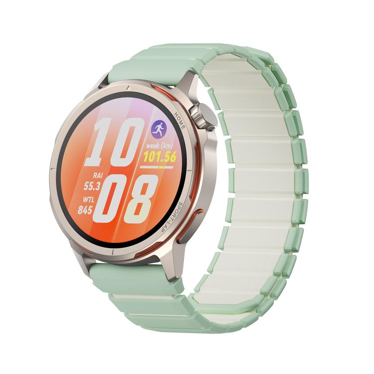 Cinturino per orologio magnetico in silicone bicolore, For Huawei Watch GT Runner 2