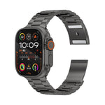 Cinturino per orologio in lega di titanio con chiusura magnetica a tre perline, For Apple Watch 46mm / 49mm / 45mm / 44mm, For Apple Watch 42mm / 41mm / 40mm / 38mm