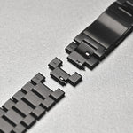 Cinturino per orologio in lega di titanio con chiusura magnetica a tre perline, For Apple Watch 46mm / 49mm / 45mm / 44mm, For Apple Watch 42mm / 41mm / 40mm / 38mm