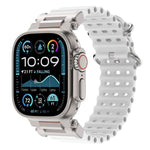 Cinturino in silicone con connettore in metallo Pioneer Ocean Mecha., For Apple Watch 46mm / 49mm / 45mm / 44mm