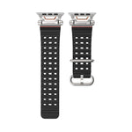 Cinturino per orologio in silicone con connettore in metallo Ocean Mecha., For Apple Watch 46mm / 49mm / 45mm / 44mm