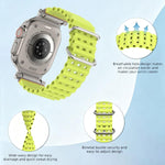 Cinturino per orologio in silicone con connettore in metallo Ocean Mecha., For Apple Watch 46mm / 49mm / 45mm / 44mm