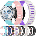 Cinturino magnetico in silicone con design color macaron., 20mm, 22mm