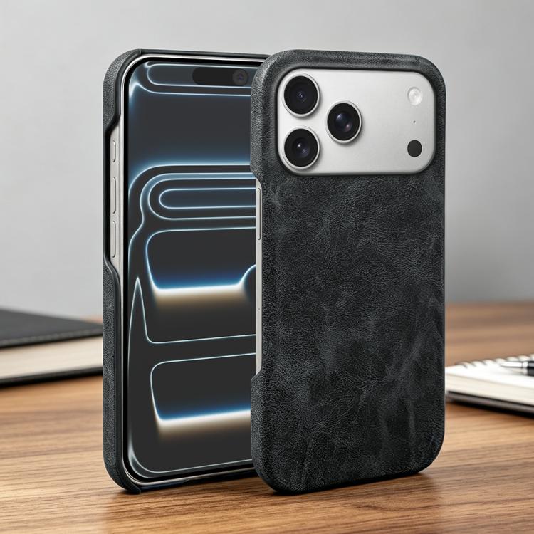 Cover posteriore per telefono in ecopelle con chiusura magnetica Retro-skin., For iPhone 18 Pro / 17 Pro, For iPhone 18 Pro Max / 17 Pro Max, For iPhone 17e / 16e