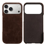Cover posteriore per telefono in ecopelle con chiusura magnetica Retro-skin., For iPhone 18 Pro / 17 Pro, For iPhone 18 Pro Max / 17 Pro Max, For iPhone 17e / 16e