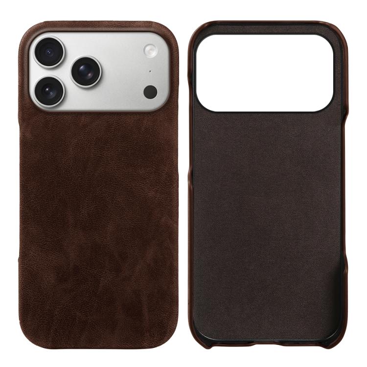 Cover posteriore per telefono in ecopelle con chiusura magnetica Retro-skin., For iPhone 18 Pro / 17 Pro, For iPhone 18 Pro Max / 17 Pro Max, For iPhone 17e / 16e