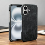 Cover posteriore per telefono in ecopelle con chiusura magnetica Retro-skin., For iPhone 17, For iPhone Air, For iPhone 16 Pro Max
