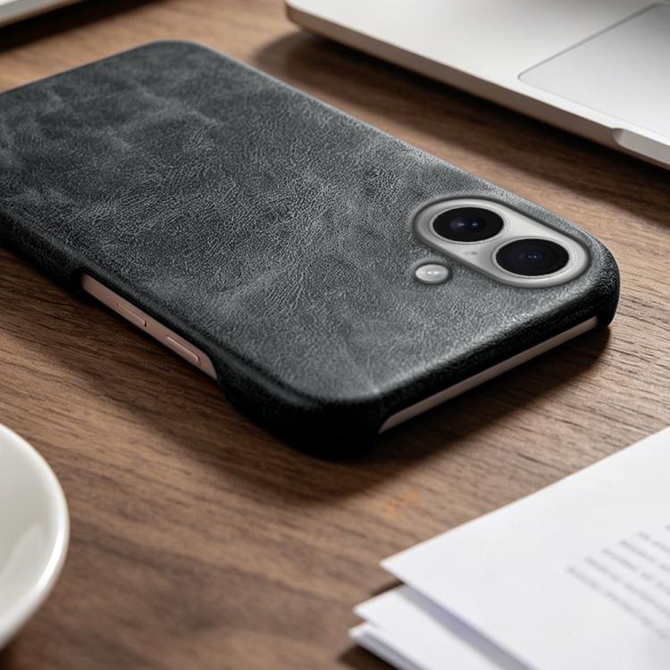 Cover posteriore per telefono in ecopelle con chiusura magnetica Retro-skin., For iPhone 17, For iPhone Air, For iPhone 16 Pro Max