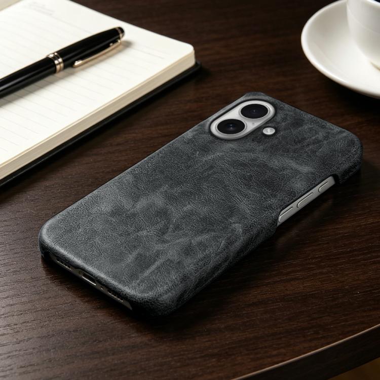 Cover posteriore per telefono in ecopelle con chiusura magnetica Retro-skin., For iPhone 17, For iPhone Air, For iPhone 16 Pro Max