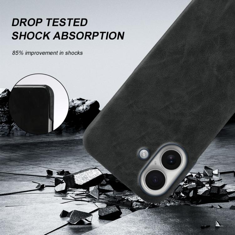 Cover posteriore per telefono in ecopelle con chiusura magnetica Retro-skin., For iPhone 17, For iPhone Air, For iPhone 16 Pro Max