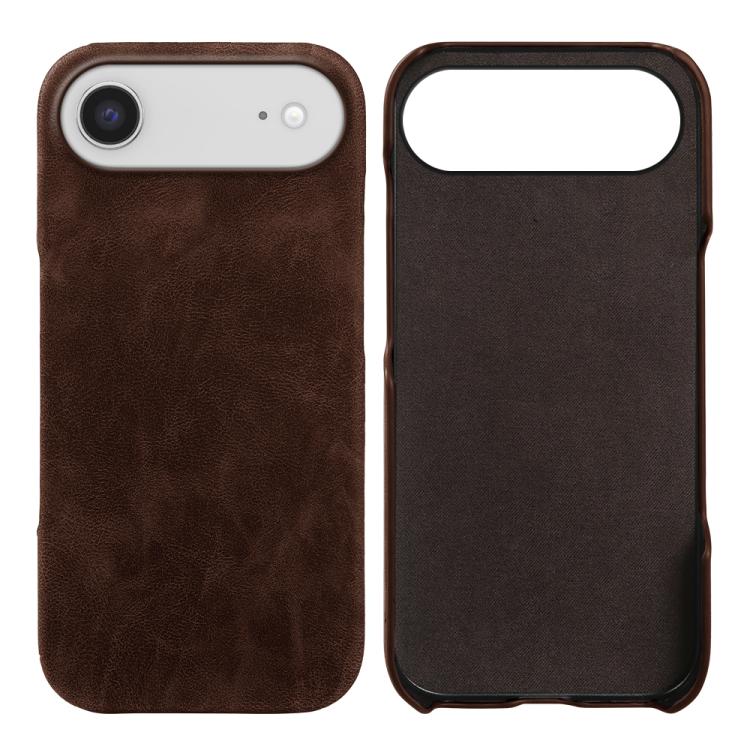 Cover posteriore per telefono in ecopelle con chiusura magnetica Retro-skin., For iPhone 17, For iPhone Air, For iPhone 16 Pro Max