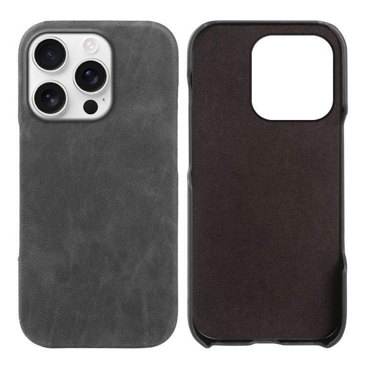 Cover posteriore per telefono in ecopelle con chiusura magnetica Retro-skin., For iPhone 17, For iPhone Air, For iPhone 16 Pro Max