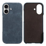 Cover posteriore per telefono in ecopelle con chiusura magnetica Retro-skin., For iPhone 16 Pro, For iPhone 16 Plus, For iPhone 16