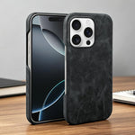 Cover posteriore per telefono in ecopelle con chiusura magnetica Retro-skin., For iPhone 16 Pro, For iPhone 16 Plus, For iPhone 16