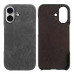 Cover posteriore per telefono in ecopelle con chiusura magnetica Retro-skin., For iPhone 16 Pro, For iPhone 16 Plus, For iPhone 16