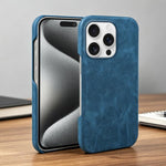 Cover posteriore per telefono in ecopelle con chiusura magnetica Retro-skin., For iPhone 15 Pro Max, For iPhone 15 Pro, For iPhone 15 Plus