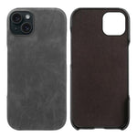 Cover posteriore per telefono in ecopelle con chiusura magnetica Retro-skin., For iPhone 15 Pro Max, For iPhone 15 Pro, For iPhone 15 Plus
