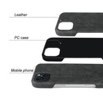 Cover posteriore per telefono in ecopelle con chiusura magnetica Retro-skin., For iPhone 15, For iPhone 14 Plus, For iPhone 14