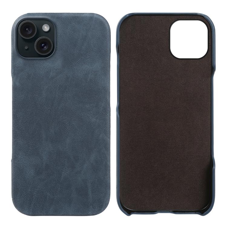 Cover posteriore per telefono in ecopelle con chiusura magnetica Retro-skin., For iPhone 15, For iPhone 14 Plus, For iPhone 14