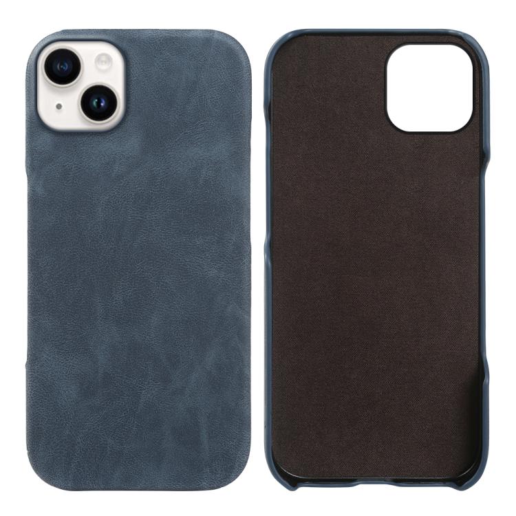 Cover posteriore per telefono in ecopelle con chiusura magnetica Retro-skin., For iPhone 15, For iPhone 14 Plus, For iPhone 14