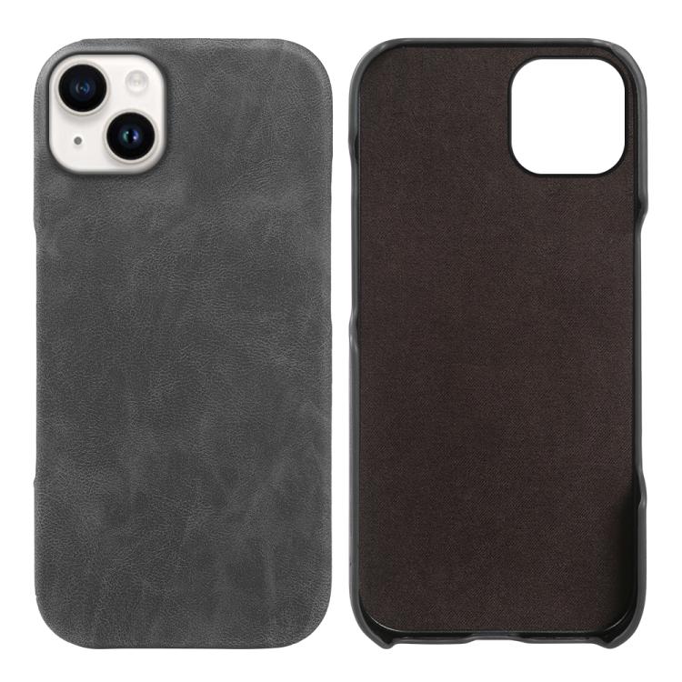 Cover posteriore per telefono in ecopelle con chiusura magnetica Retro-skin., For iPhone 15, For iPhone 14 Plus, For iPhone 14