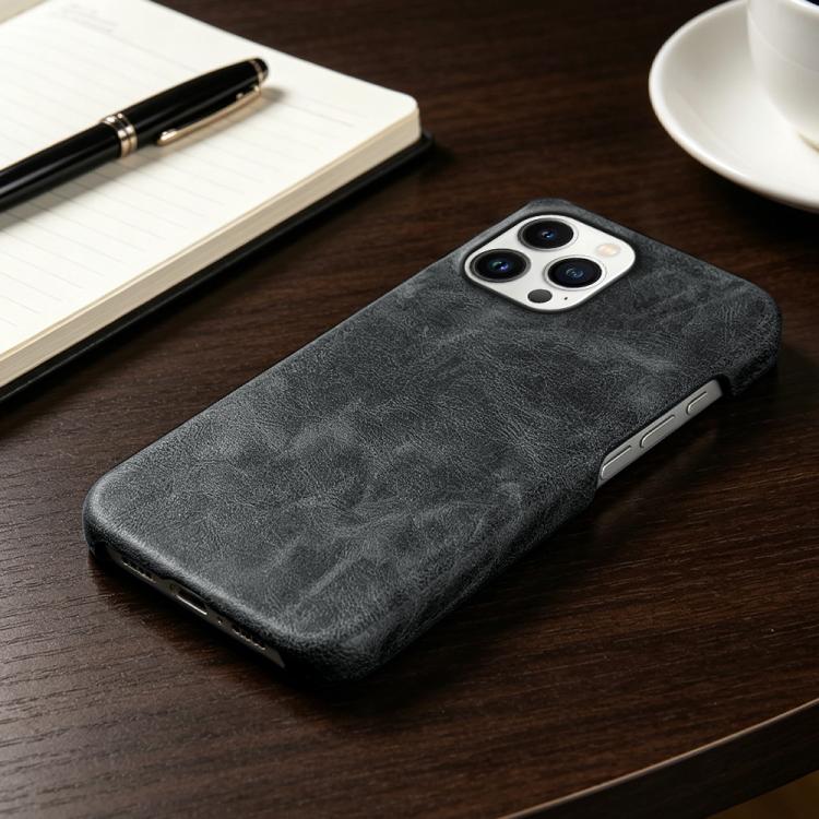 Cover posteriore per telefono in ecopelle con chiusura magnetica Retro-skin., For iPhone 13 Pro, For iPhone 13, For iPhone 12 / 12 Pro