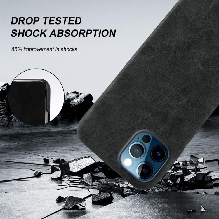 Cover posteriore per telefono in ecopelle con chiusura magnetica Retro-skin., For iPhone 12 Pro Max