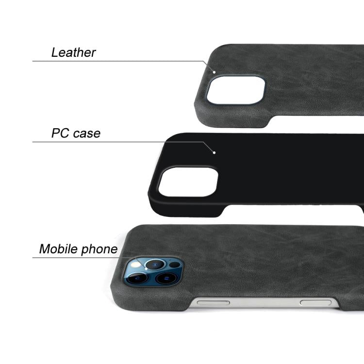 Cover posteriore per telefono in ecopelle con chiusura magnetica Retro-skin., For iPhone 12 Pro Max