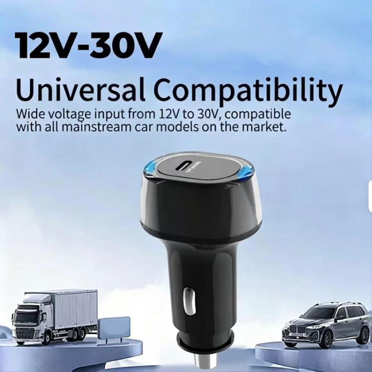 Caricabatterie da auto Buck Boost P01 PD45W Type-C / USB-C, without Cable