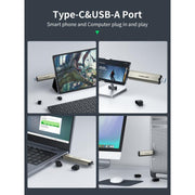 Box esterno per SSD Lemorele SD3L M.2 NVMe con interfaccia PCIe M Key e installazione senza attrezzi.