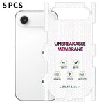 5 pellicole idrogel satinate a copertura totale con retro invisibile effetto diamante, For iPhone 17 Pro Max, For iPhone 17 Pro, For iPhone 17, For iPhone Air, For iPhone 16 Pro Max, For iPhone 16 Pro, For iPhone 16 Plus, For iPhone 16                 ...