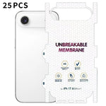 25 pellicole idrogel satinate a copertura totale con retro invisibile effetto diamante., For iPhone 17 Pro Max, For iPhone 17 Pro, For iPhone 17, For iPhone Air, For iPhone 16 Pro Max, For iPhone 16 Pro, For iPhone 16 Plus, For iPhone 16               ...