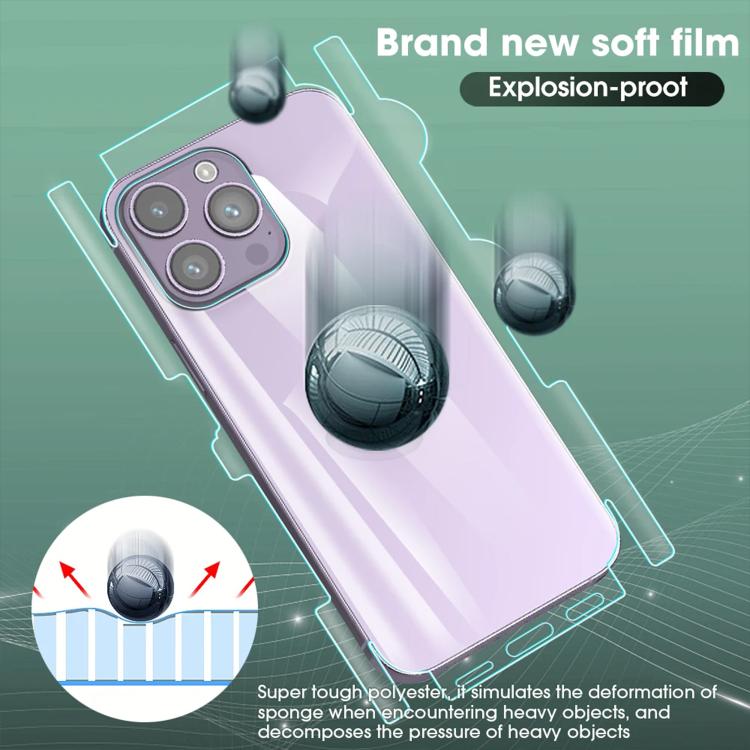 25 pellicole idrogel satinate a copertura totale con retro invisibile effetto diamante., For iPhone 17 Pro Max, For iPhone 17 Pro, For iPhone 17, For iPhone Air, For iPhone 16 Pro Max, For iPhone 16 Pro, For iPhone 16 Plus, For iPhone 16               ...