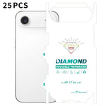 25 pellicole in idrogel trasparenti HD a copertura totale con retro invisibile effetto diamante., For iPhone 17 Pro Max, For iPhone 17 Pro, For iPhone 17, For iPhone Air, For iPhone 16 Pro Max, For iPhone 16 Pro, For iPhone 16 Plus, For iPhone 16      ...