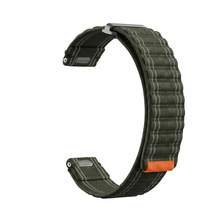 Cinturino per orologio in nylon con texture ondulata a sgancio rapido tramite pulsante., 18mm, 20mm, 22mm