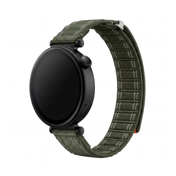 Cinturino per orologio in nylon con texture ondulata a sgancio rapido tramite pulsante., 18mm, 20mm, 22mm