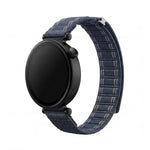 Cinturino per orologio in nylon con texture ondulata a sgancio rapido tramite pulsante., 18mm, 20mm, 22mm
