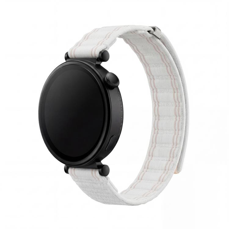 Cinturino per orologio in nylon con texture ondulata a sgancio rapido tramite pulsante., 18mm, 20mm, 22mm