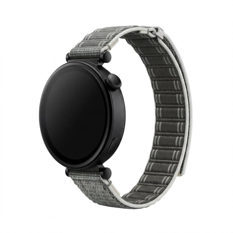 Cinturino per orologio in nylon con texture ondulata a sgancio rapido tramite pulsante., 18mm, 20mm, 22mm