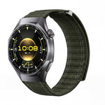 Cinturino per orologio in nylon con texture ondulata a sgancio rapido tramite pulsante., 18mm, 20mm, 22mm
