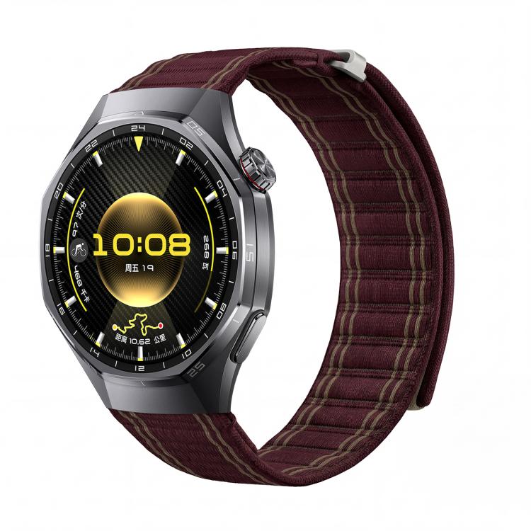 Cinturino per orologio in nylon con texture ondulata a sgancio rapido tramite pulsante., 18mm, 20mm, 22mm