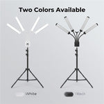 Lampada LED fotografica 65W regolabile con telecomando