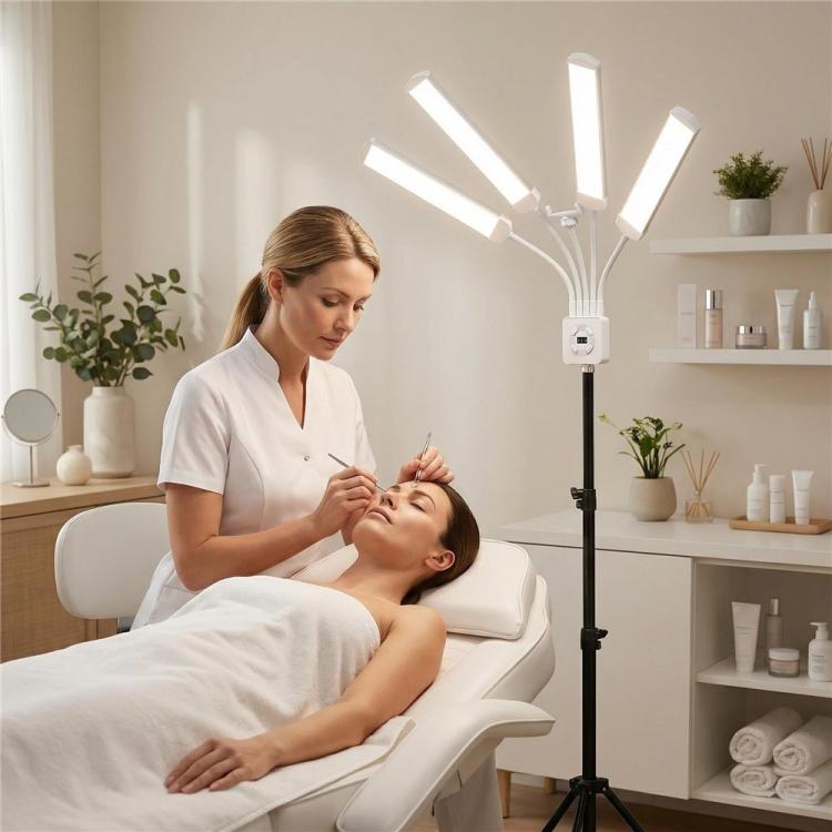 Lampada LED fotografica 65W regolabile con telecomando