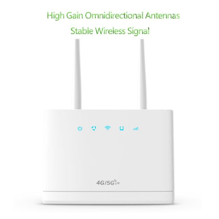 R311 Pro SIM Card WiFi Router 300Mbps Wireless Mobile Hotspot CPE 4G LTE Router, Style 2