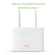 R311 Pro SIM Card WiFi Router 300Mbps Wireless Mobile Hotspot CPE 4G LTE Router, Style 2