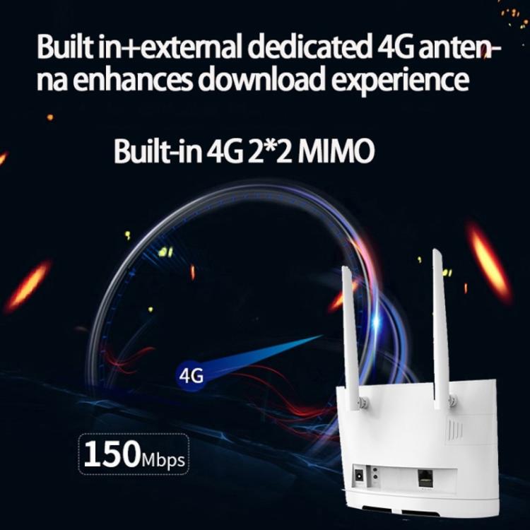 R311 Pro SIM Card WiFi Router 300Mbps Wireless Mobile Hotspot CPE 4G LTE Router, Style 2