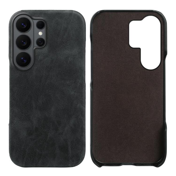 Cover posteriore per telefono in ecopelle con chiusura magnetica Retro-skin., For Galaxy S26+ 5G, For Galaxy S26 Ultra 5G, For Galaxy S26 5G