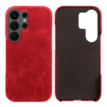 Cover posteriore per telefono in ecopelle con chiusura magnetica Retro-skin., For Galaxy S26+ 5G, For Galaxy S26 Ultra 5G, For Galaxy S26 5G