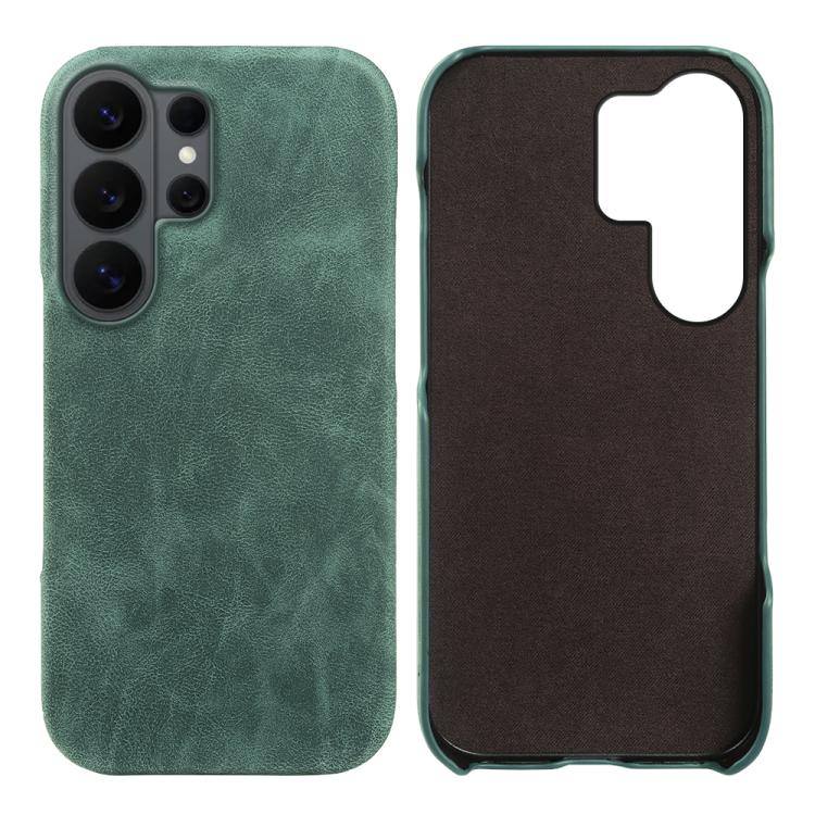 Cover posteriore per telefono in ecopelle con chiusura magnetica Retro-skin., For Galaxy S26+ 5G, For Galaxy S26 Ultra 5G, For Galaxy S26 5G