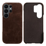 Cover posteriore per telefono in ecopelle con chiusura magnetica Retro-skin., For Galaxy S26+ 5G, For Galaxy S26 Ultra 5G, For Galaxy S26 5G